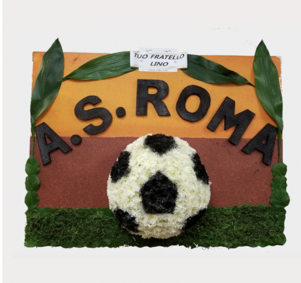 Montage Soccer Ball A.S Roma (JG-0177) $475