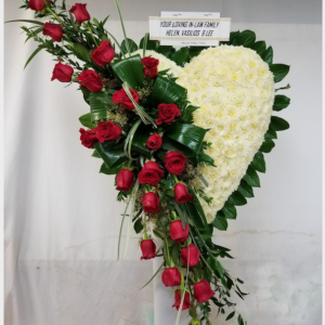 Full Heart with 24 roses (JG-060-AA) $385
