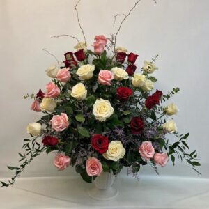 Corbeille 40 roses (JG-0150-ABC) $295.00